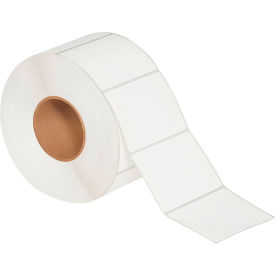 Thermal Transfer Labels, 4"W x 3"L, 3" Core, White, 4/Pack