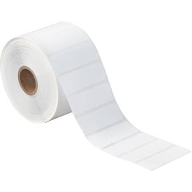 Desktop Direct Thermal Labels, 2-1/4"W x 3/4"L, 1" Core, 4"OD, White, 12PK