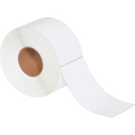 Thermal Transfer Labels, 4"W x 8"L, 3" Core, White 4/Pack