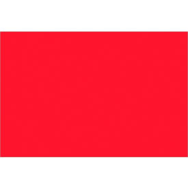 Rectangular Inventory Paper Labels, 3"L x 2"W, Fluorescent Red, Roll of 500