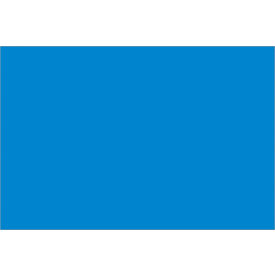 Rectangular Inventory Paper Labels, 3"L x 2"W, Light Blue, Roll of 500