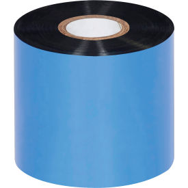 Zebra Thermal Transfer Ribbons, 2-1/2"W x 1476'L, Wax, Black, 36 Rolls/Case