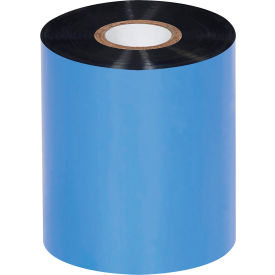 Zebra Thermal Transfer Ribbons, 3-1/4"W x 1476'L, Wax, Black, 24 Rolls/Case