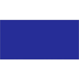 Rectangular Inventory Paper Labels, 4"L x 2"W, Dark Blue, Roll of 500