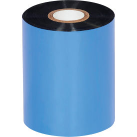 Thermal Transfer Ribbons, 3-9/16"W x 1476'L, Wax, Black, 24 Rolls/Case