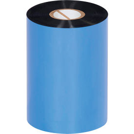 Zebra Thermal Transfer Ribbons, 4"W x 1476'L, Wax, Black, 24 Rolls/Case