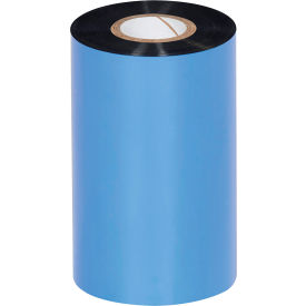 Zebra Thermal Transfer Ribbons, 4"W x 984'L, Wax, Black, 24 Rolls/Case