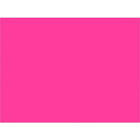 Rectangular Inventory Paper Labels, 4"L x 3"W, Fluorescent Pink, Roll of 500