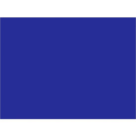Rectangular Inventory Paper Labels, 4"L x 3"W, Dark Blue, Roll of 500
