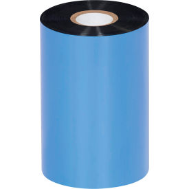 Zebra Thermal Transfer Ribbons, 4-5/16"W x 1476'L, Wax, Black, 24 Rolls/Case