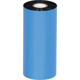 6"W x 1345'L, Wax, Black, 12 Rolls/Case