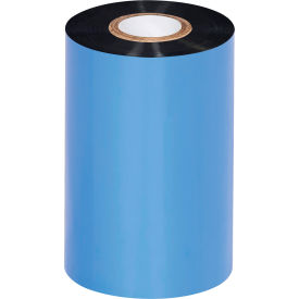 4"W x 1181'L Thermal Transfer Ribbons, Wax, Black, 24 Rolls/Case