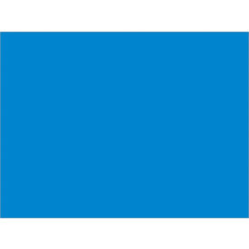 Rectangular Inventory Paper Labels, 4"L x 3"W, Light Blue, Roll of 500