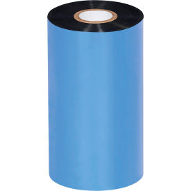 Zebra Thermal Transfer Ribbons, 5-1/8"W x 1476'L, Wax, Black, 24 Rolls/Case