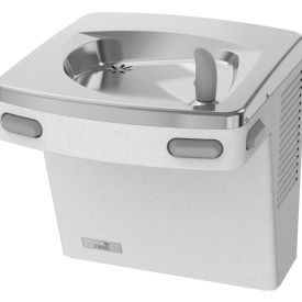 Single Drinking Fountain, Filtered, Greystone