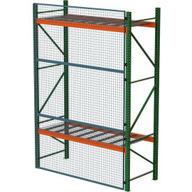 Pallet Rack Guard Back Panel with Flush Mount Clip, 120"L x 1-1/4"W x 60"H