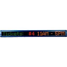 Indoor LED Message Sign, Tri-Color