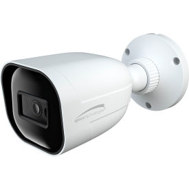 8MP H.265 IP Bullet Camera with IR, 2.8mm Fixed Lens, White Housing