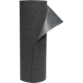Universal Traction Mat, Medium Weight, 34"W x 100'L, Gray