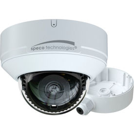 4MP H.265 AI IP Dome Camera with IR & Junction Box, 2.8mm Fixed Lens, White Housing