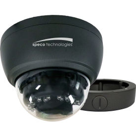 2MP HD-TVI IR Dome Camera with Junction Box, 2.8-12mm Motorized Lens, Dark Gray Housing