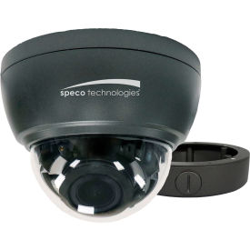 2MP HD-TVI Intensifier Dome Camera with Junction Box, 5-50mm Lens, Dark Gray Housing