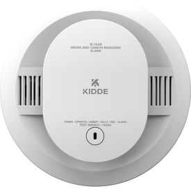 Smoke & Carbon Monoxide Alarm Combination, 10-Years Battery Powered