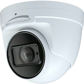 4MP H.265 AI IP Turret Camera with IR & Junction Box, 2.8-12mm Lens, White Housing