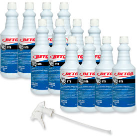 Instant Mildew Stain Remover, Apple Scent, 32 oz. Spray Bottle, 12/Case