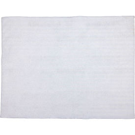 Premira II 6" x 13" Single Shift Microfiber Pad, White, 100 Per Case
