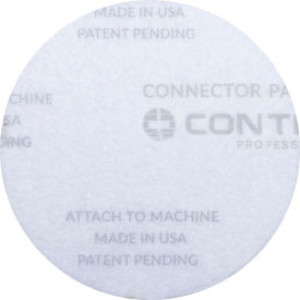 9" Single Shift Microfiber Pad, White, 200 Per Case