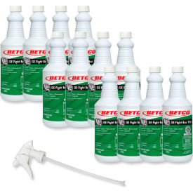 GE Fight Bac RTU Disinfectant, Fresh Scent, 32 oz. Spray Bottle, 12/Case