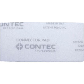 10" x 28" Connector Pad For Use With Single Shift Pads, White, 20 Per Case