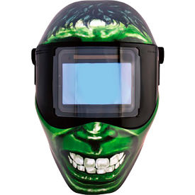 MarvelRFP Auto-Darkening Welding Helmet, 10 Fixed Shade, Hulk Graphic