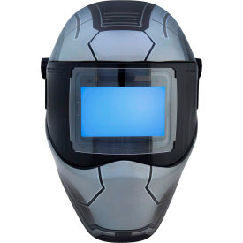 Auto-Darkening Welding Helmet, 10 Fixed Shade, War Machine Graphic