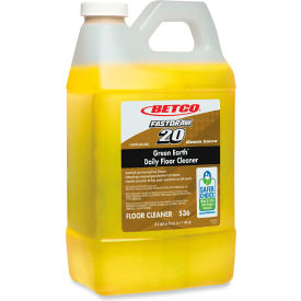 Green Earth Daily Floor Cleaner, Unscented, 2 L Bottle, 4/Case