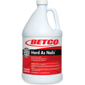 Hard As Nails Floor Finish, 1 Gallon Bottle, 4/Case