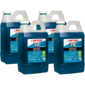 FastDraw 19 Green Earth Glass Cleaner, Pleasant Scent, 2 L Bottle, 4/Case
