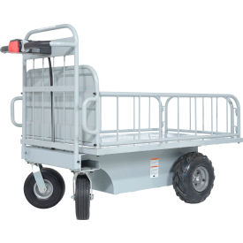 Off-Road Traction Drive Cart, 1000 lb. Capacity, 13" Rubber Wheels