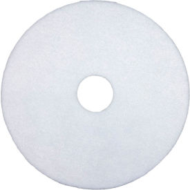 Premira II 13" Single Shift Microfiber Pad, White, 100 Per Case