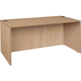 Legacy Desk Shell, 60"W x 30"D x 29"H, Noble Oak