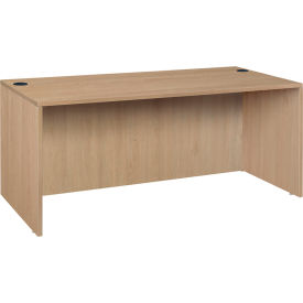 Legacy Desk Shell, 66"W x 30"D x 29"H, Noble Oak