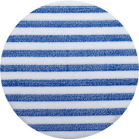 Durham 9" Single Shift Scrubbing Microfiber Pad, Blue/White, 200 Per Case