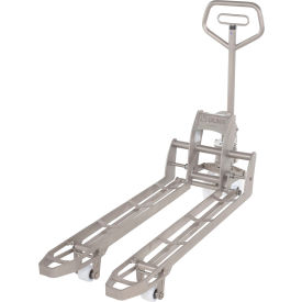 Hydraulic Hand Pump Pallet Jack, 3300 lb. Capacity, 20-1/2"W x 45-1/8"L Forks