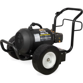 Portable Electric Pressure Washer, 3000 PSI, 8 HP, 3.9 GPM, 3 Phase, 230V