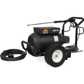 Portable Electric Pressure Washer, 3000 PSI, 8 HP, 3.9 GPM, 1 Phase, 230V