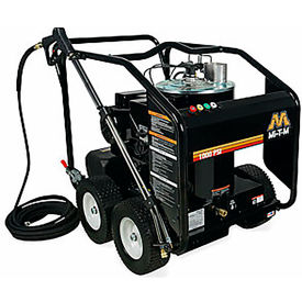 Portable Electric Hot Water Pressure Washer, 1000 PSI, 2 GPM, 3/8" Hose, 120V