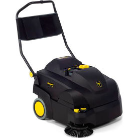 Wide Area Cordless Carpet Walk-Behind Sweeper Vacuum, 26" Cleaning Width