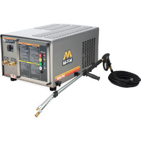 Premium Portable Electric Pressure Washer, 3000 PSI, 8 HP, 3.9 GPM, 1 Phase, 230V