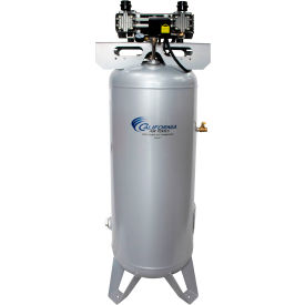 Ultra-Quiet Air Compressor, Vertical, 60 Gallon Capacity, 17 CFM, 6-1/2 HP